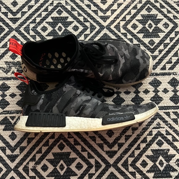 Adidas NMDs size 10-1/2 used - Picture 2 of 4